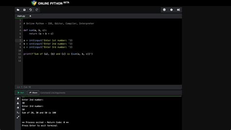 Afbeeldingsresultaten voor Python Online Compiler Examples