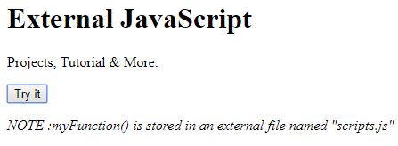 Image result for External JavaScript Code