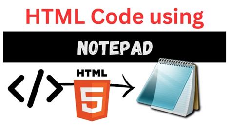 Image result for HTML Tutorial Using Notepad