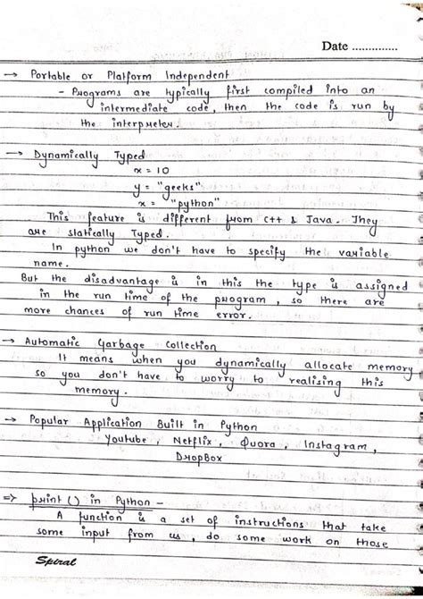 Image result for Python Complete Notes PDF