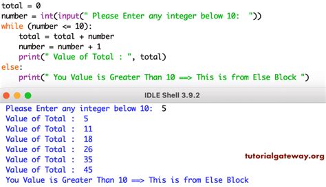 Image result for While Loop Code in Python