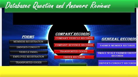 Image result for Database Form 2 Notes