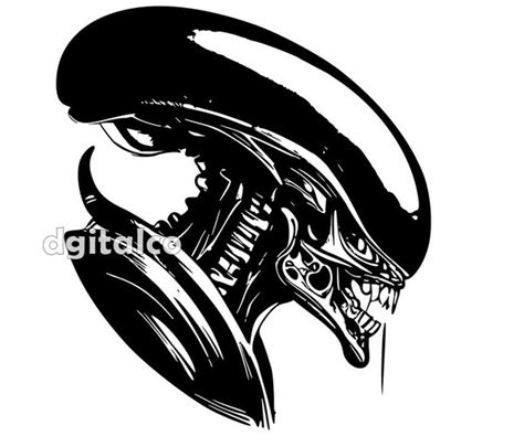 Image result for Alien Side View Vector