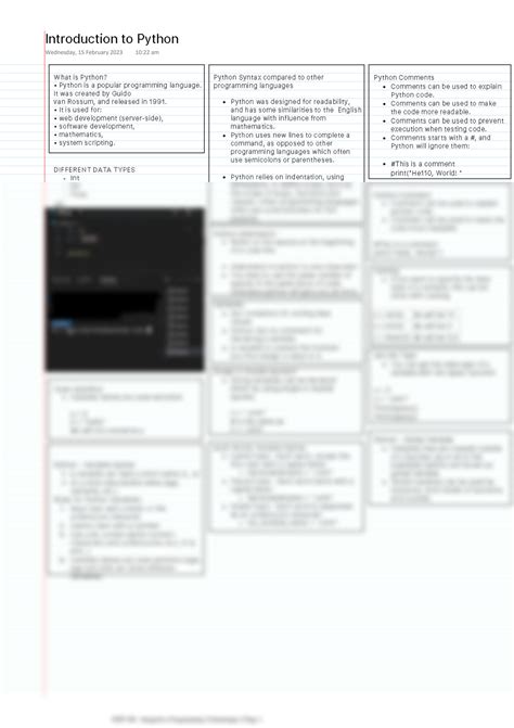 Image result for Python Study Guide