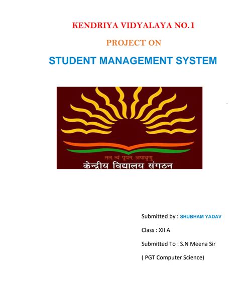 Computer Science Class 12 Project Cover Page Python に対する画像結果