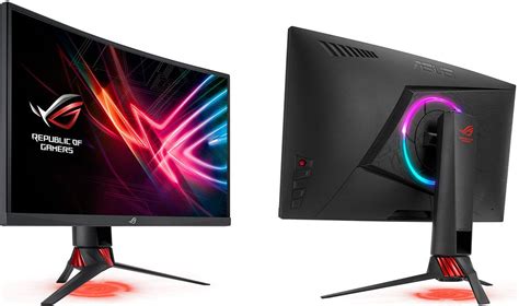Asus launches a 27-inch 144Hz curved gaming monitor with RGB lighting ...