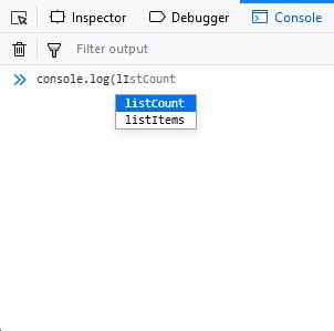 Firefox JavaScript Console に対する画像結果
