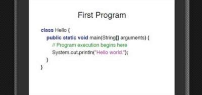 Image result for Java First Program
