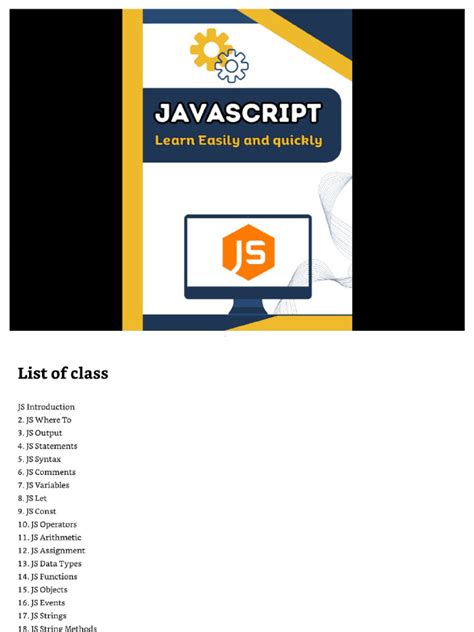 Image result for JavaScript Tutorial PDF