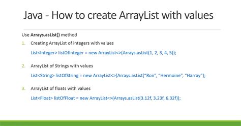 Image result for Array of ArrayList Java Example