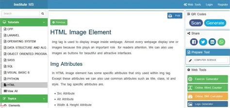 HTML for Image Example に対する画像結果