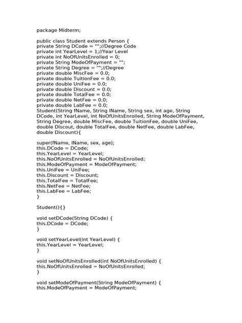 Image result for Java Code PDF