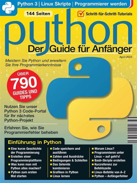 Image result for Python Tutorial PDF Deutsch