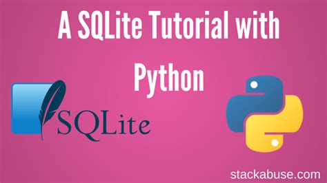 Python SQLite Tutorial に対する画像結果