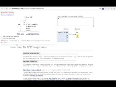 Image result for Python Tutor