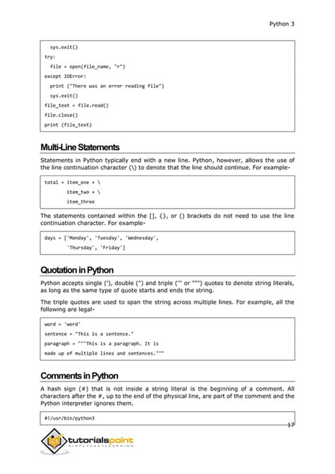 Image result for Basic Python Tutorial PDF