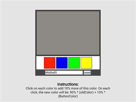 Image result for JavaScript Horizontal Color Selector