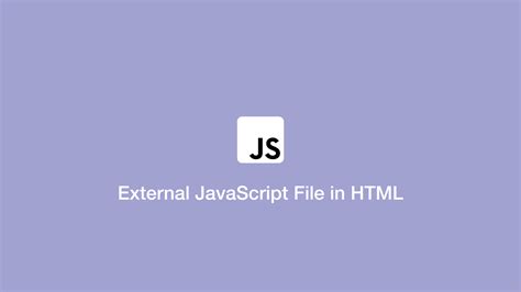 Image result for External JavaScript File in HTML