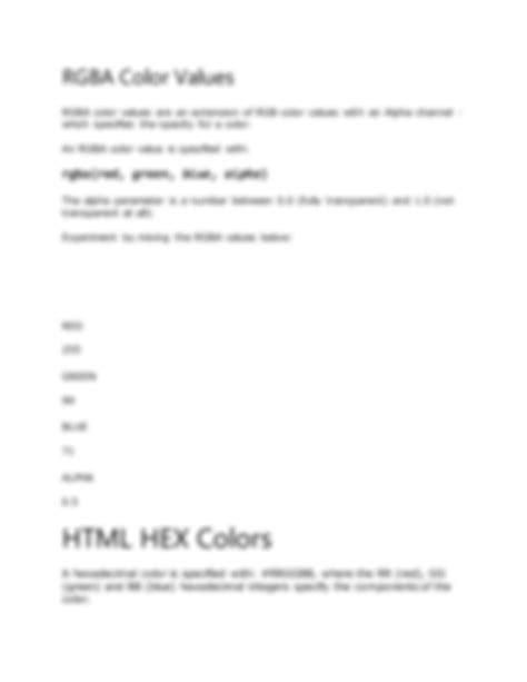 Image result for HTML Programming Language Color