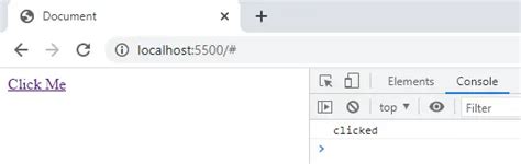 Image result for Click Method in JavaScript