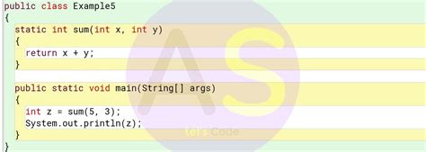 Image result for Java Method Example