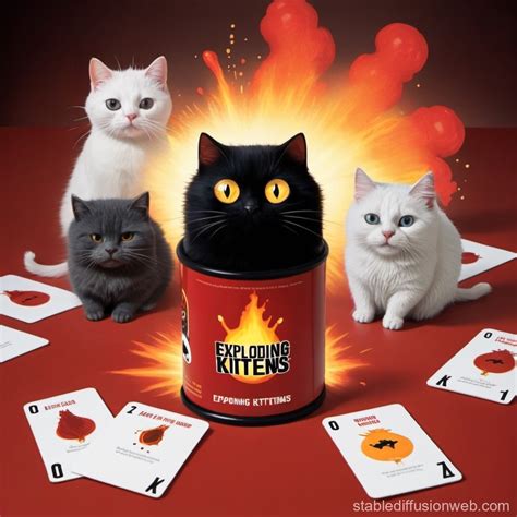 Toradh íomhá ar Exploding Kittens Tutorial