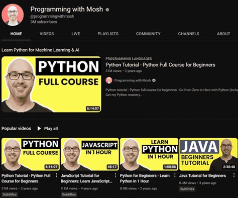 Image result for python tutorial mosh