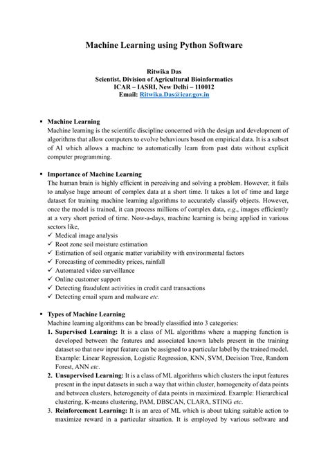 Image result for Application Development in Machine Learning Using Python