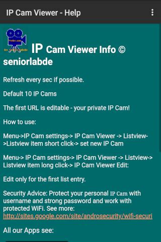 Image result for Comment Programmer IP Cam Viewer Basic