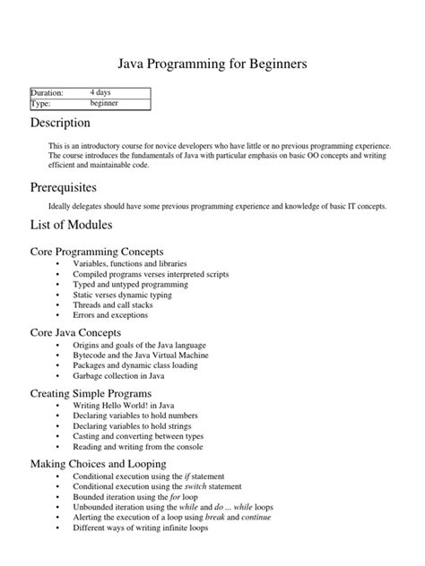 Image result for Java Learning for Beginners PDF