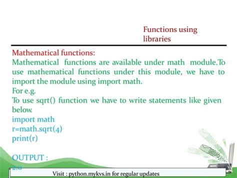 Afbeeldingsresultaten voor Functions in Python Class 12