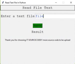 Image result for Basic Python Code to Read Form Text File