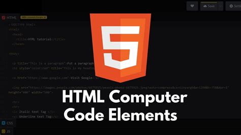 HTML Computer Code に対する画像結果