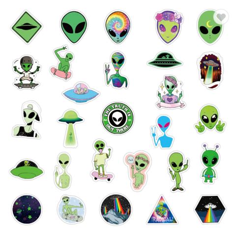 Image result for Alien Stickers