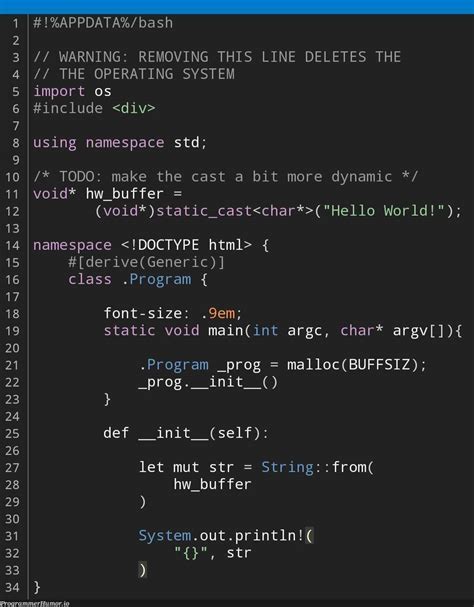 Image result for JavaScript Hello World Code