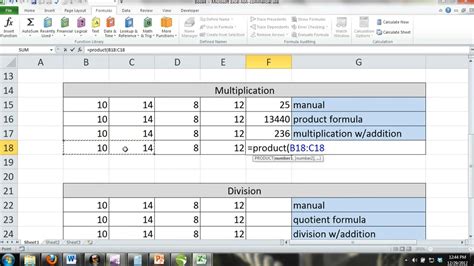 Image result for Basic Excel Formulas Explained
