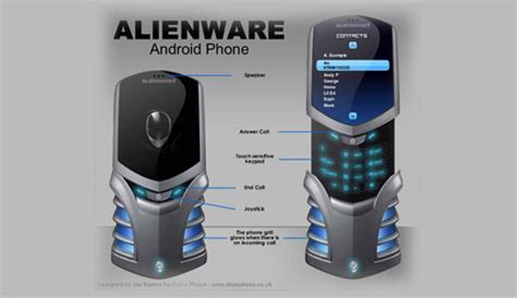 Toradh íomhá ar Alienware Android Phone