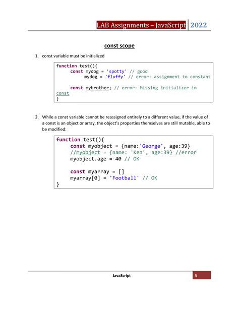 Image result for JavaScript Exercises PDF