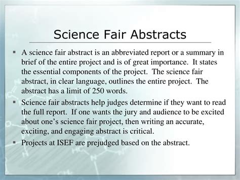 Image result for Science Fair Project Introduction Example