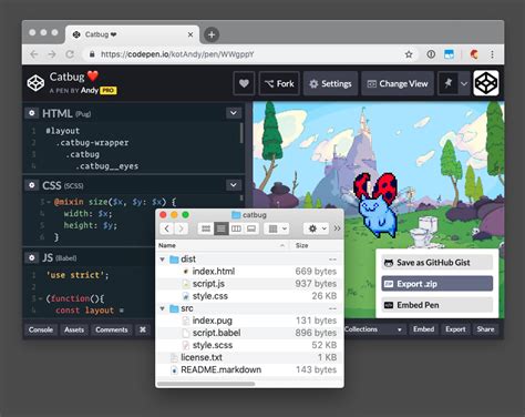 Image result for How to Export URL Code Pen