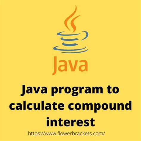 Image result for Compound Interest Java Program