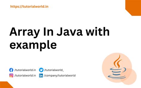Image result for Java Array Example