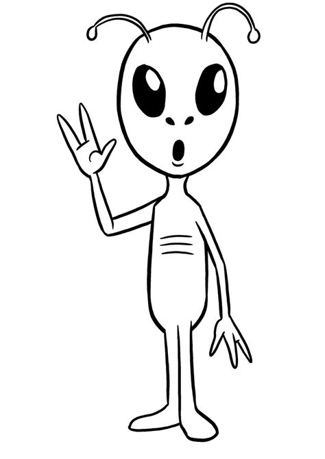 Alien Line Drawing に対する画像結果