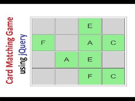 Image result for Card Matching Game JavaScript Difficulty Levels