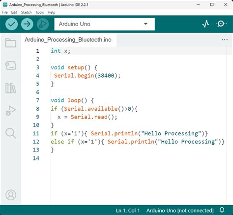 Processing Arduino に対する画像結果