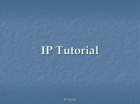 Image result for IP Computer Tutorial