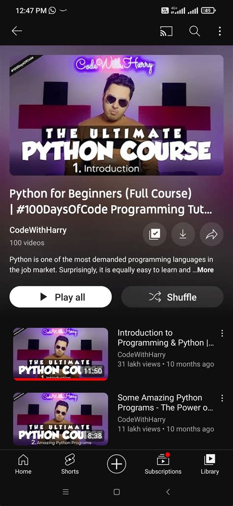 Image result for Codewithharry Python Course Challenge