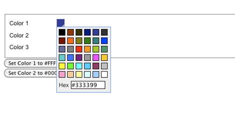Image result for JavaScript Color Picker