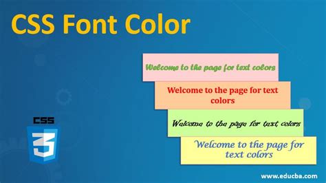 Image result for HTML Color Text