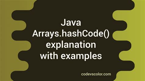 Image result for hashCode Java